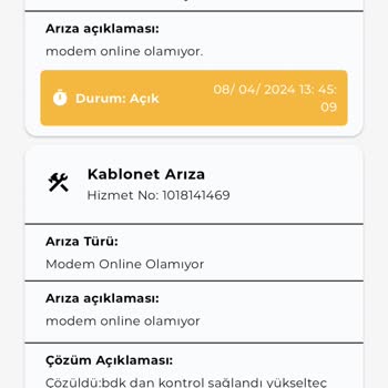 Kablo Net İnternet Bağlantı Sorunu