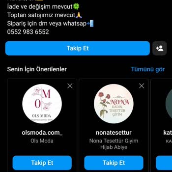 Moda.kiwii (Instagram) Hayal Kırıklığına Uğratan Alışveriş Deneyimi