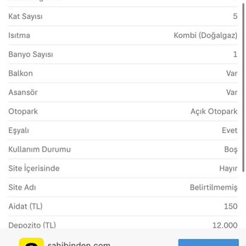 Sahibinden Kira Ve Depozito Vaadiyle Kapora Mağduriyeti