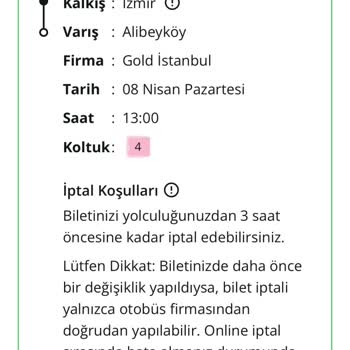 Gold İstanbul Otobüs Mağduriyeti