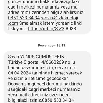 Türkiye Sigorta İz Teknoloji Felaketi