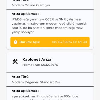 Kablo Net İnternet Bağlantısı Yok Ve Cayma Hakkı