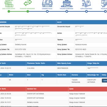 Sürat Kargo Kargom 3KM Uzaklıkta Olmasına Rağmen Hâlâ Bana Ulaşmıyor.
