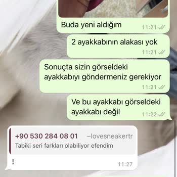 Lovesneakertr Param Çöp Oldu