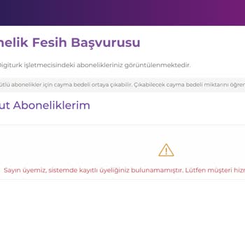 Digiturk Beın Connect Üyelik TTNET Adına Aranılması