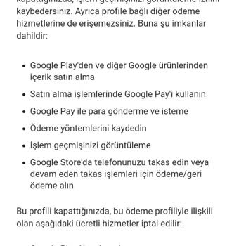 Google Play Paramı İade Etmiyor