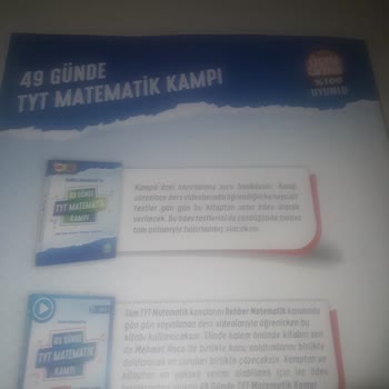 Tonguç Akademi 49 Günde TYT Matematik Kampı Aktivasyon Kodu Gelmedi Tonguç Çözülmesi