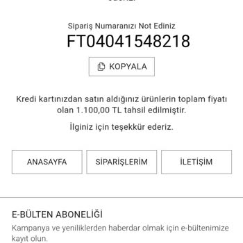 Fresh Scarfs Freshscarf.com Şikayet Var