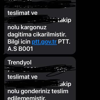 PTT Kargo Eve Gelmeden Geri Gidiyor
