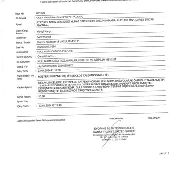 Teknosa Garanti Ve Sigorta Şikayet