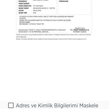 Blizzard Entertainment Yetkisiz Hesap İşlemi Ve Mağduriyetim