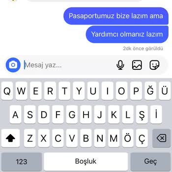 UPS Türkiye Pasaport Teslim Etmedi