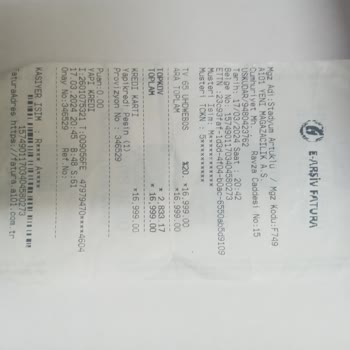 A101 Onvo Marka TV'yi Servis Raporuna Rağmen İadeyi Onaylamıyor