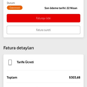 Vodafone Sözünü Tutmuyor. Şikayetçiyim