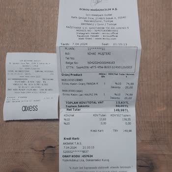 Ecrou Kasa Bozuldu Dedi Ve İki Defa Kredi Kartından Ücret Aldı.