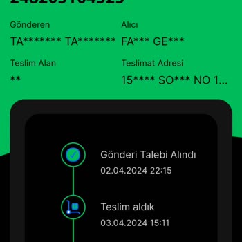 Sendeo Kargomun Bayramdan Önce Gelmesi