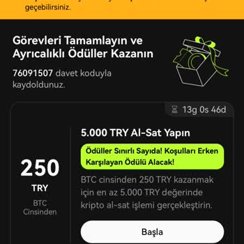 OKX Kayıt Ödülüm Verilmedi!