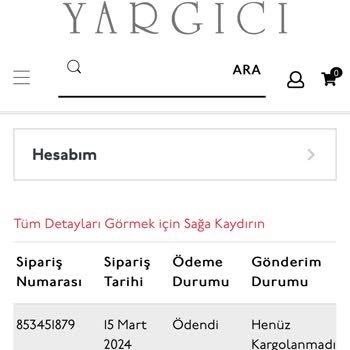 Yargıcı Online Siparişlerde Yaşanan Stok Ve Fiyat Güncelleme Sorunları