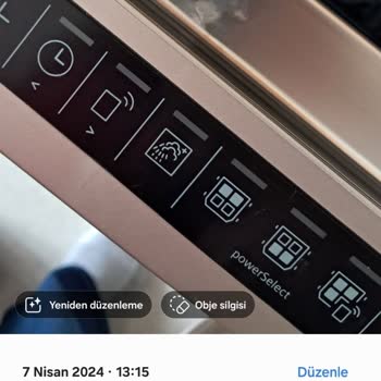 1 Haftalık Siemens Bulaşık Makinesinde Oluşan İç Sac Sorunu