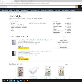 Amazon.com.tr Fiyat Farkı
