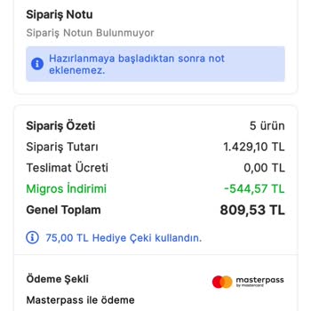 Migros 2 Al 1 Öde Uygulanmadı