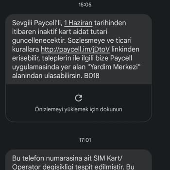 Paycell Üyelik, Hesap İptal İsteği