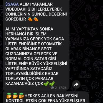 Borsa Uzmanı Kanalı. Telegram Üzerinden İnsanları Yanlış Yönlendiriyor.