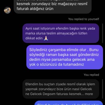 Limitedd Aksesuar Yanlış Ürün Ve İletişimsizlik Sorunu