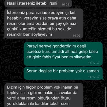 Kumtel Ücretsiz Kurulumda Alınan Paralar