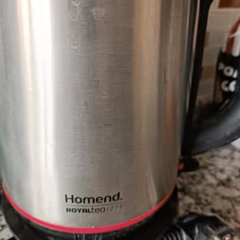 Homend Çelik Çaycı Paslandı