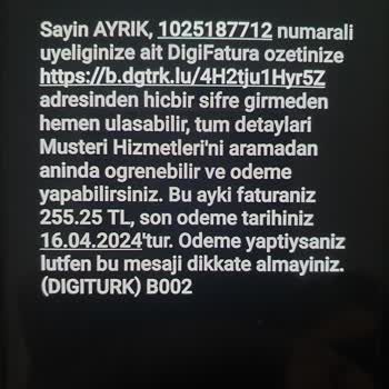 Digiturk Türk Telekom İnternet Adı Altında Abonelik Yaptırılması.