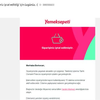 Yemek Sepeti Kurye Yetmezliği :)