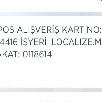 Localize.mobi Localize. Mobi Sitesi Hesabımdan Rızam Olmadan Para Çekti