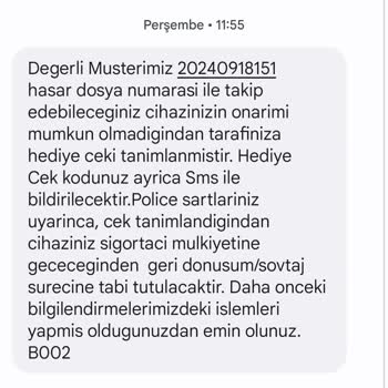 Vatan Bilgisayar Arızalı Cihaz İçin 3 Yıl Önceki Fiyatı Teklif Etti