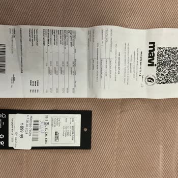 Mavi Ürün Dar Geldi Fakat Değişim Yapılmadı