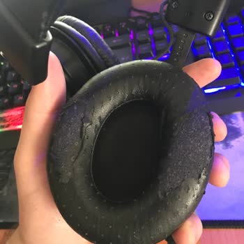 Rampage R36 Drop 7.1 Gaming Mikrofonlu Kulaklık Ped Soyulması