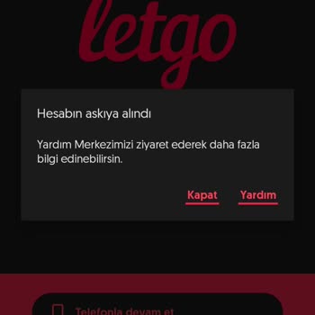 Letgo Hesabiniz Askıya Alindi Sorunu