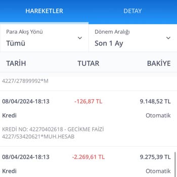 İş Bankası Faiz Tahakkuku Haksız Sayısız Kesintisi