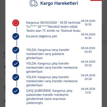 Aras Kargo Teslim Edildi Yazıp Teslim Edilmeyen Kargo