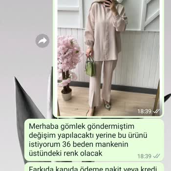 Hassa Butik Para İademi Yapmıyor İade Sürecinde Mesaj'lara Bakmıyor