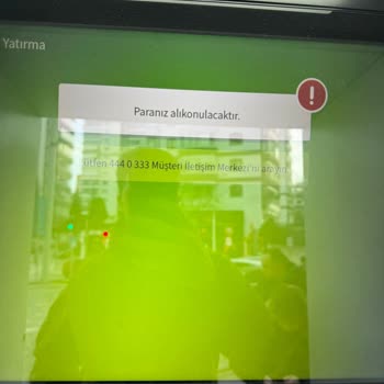 Garanti BBVA ATM Para Yutması