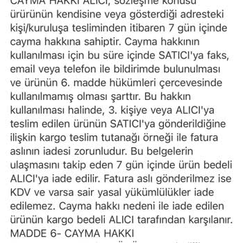 Duende.ca Duende İade Sorunu