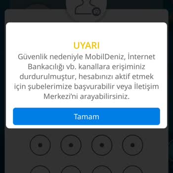 Denizbank Sorunuma Çözüm İstiyorum