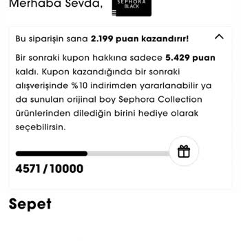Sephora Black Üye Faydalanamadım Tüm Haklarınızdan Ne Mağazada Ne Uygulamada