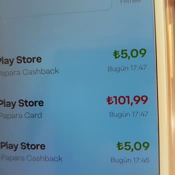 Google Play Google Dan Param Çekildi İade İstiyorum