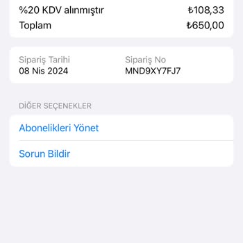 Apple Faceap Abonelik İptali Para İadesi
