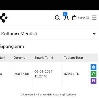 Spigen Türkiye 20 Gün Bekleyiş Sonrası İptal Edilen sipariş
