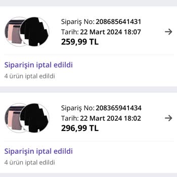 DeFacto Ürünleri Göndermeden İptal Ediyor