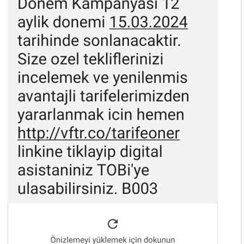 Vodafone Taahhüt Bitiş Tarihi Yanıltılarak Gösteriliyor, Haksız Faturalandırma