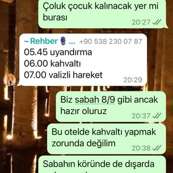 SSC Tur Hayal Kırıklığı Yaratan Tur Deneyimi
